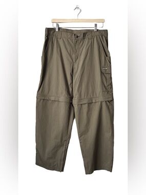 ExOfficio Convertible Hiking Pants Men’s 34 Khaki Zip Off Cargo Travel